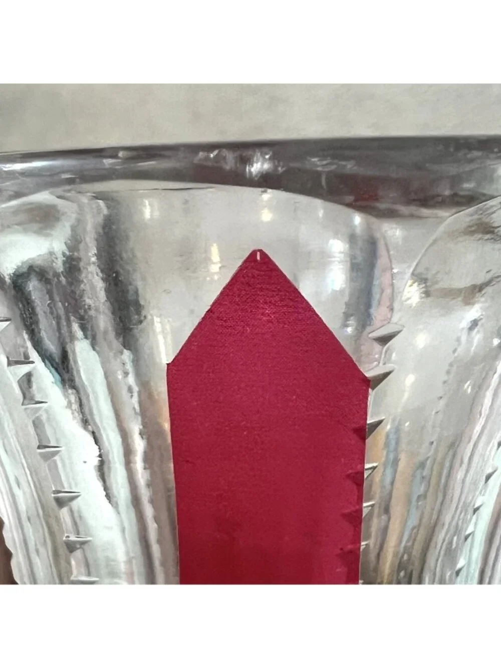 Vintage ABP Cut Glass Decanter Water Carafe Barware American Brilliant Design